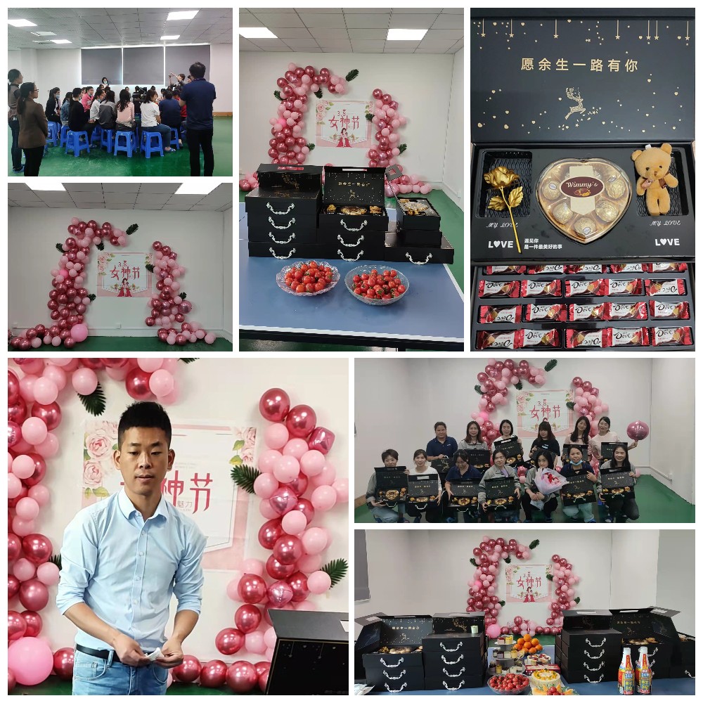 實(shí)佳電子柔性線路板制造工廠舉辦溫馨“三八”婦女節(jié)慶?；顒?dòng)，致敬每一位“女神”